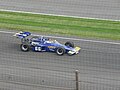 1972 winning car taking ceremonial laps in 2011