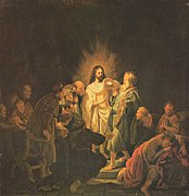 Rembrandt, La incredulitat de sant Tomàs