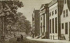 Teylers Hofje in 1800