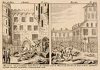 Mass killing of more than 200 prisoners in the Châtelet on 3 September