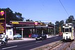 Minol-Tankstelle in Strausberg bei Berlin (1992)