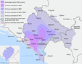 Evolution of Montenegro (1830-1944)