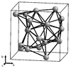 Structure cristalline du β-Mn.