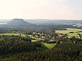 Blick vom gleichnamigen Berg auf Gohrisch (2010)