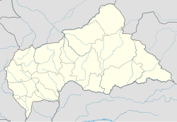 Bambari is located in Central African Republic