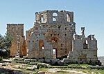 Baptisteriet vid Symeon stylitens kyrka i Syrien