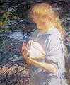 Eleanor Holding a Shell, 1902, Private collection