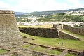 Fortaleza de São João Baptista com a cidade ao fundo