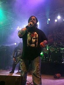 Killjoy, frontman skupiny Necrophagia (2012)