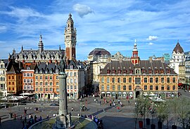 Grand' place, Lille city centre.