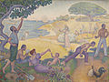 Au temps d'harmonie de Paul Signac.