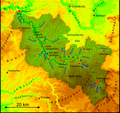 Einzugsgebiet der Tauber