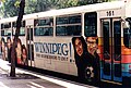 Winnipeg Transit bus showing a tourism phrase