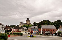 Ang sentro sa fontaine-le-dun