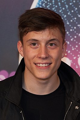 Loïc Nottet tijdens het Eurovisiesongfestival 2015