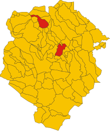 Map of comune of Bioglio (province of Biella, region Piedmont, Italy).svg