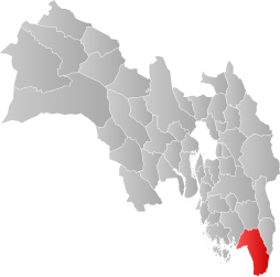 Halden – Mappa