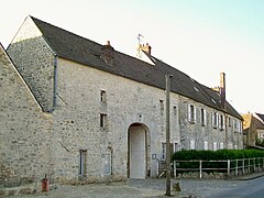 Façade extérieure de la ferme de Montmartre