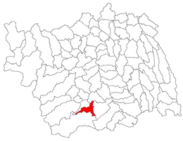 Cașin – Mappa