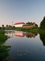 9. View from the bank of Ikva River over 16th-century Dubno Castle of Ostrogski and Lubomirski. Dubno, Rivne Oblast Author: Kateryna Bayduzha