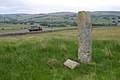 Milestone at West Woodburn, Northumberland