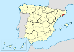 Mapa da área da diocese