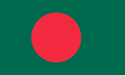 Flagge fan Bangladesj