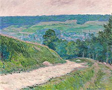 Blanche Hoschedé (1865-1947) : La vieille côte à Canteleu, vers 1900.