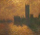 Houses of Parliament, London by Claude Monet