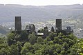 Burg Thurant vom Oberfeller Bleidenberg aus gesehen