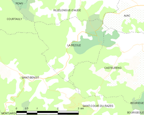 Poziția localității La Bezole