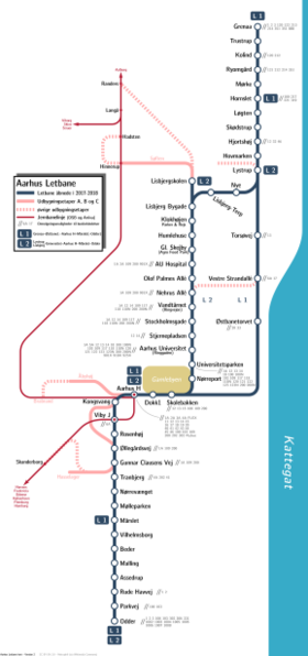 Image illustrative de l’article Métro léger d'Aarhus