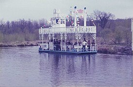 Le Bateau Mississipi en 1985.