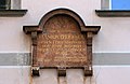 Gedenktafel am Steyrer Pfarrhof