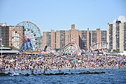 Coney Island beach