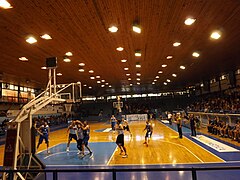 Iraklis playing against Cholargos in the Greek A2 League 2016–17 season opener.