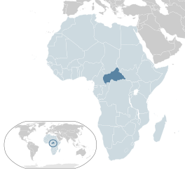 Kaarte van Mid-Afrikaanse Reppubliek