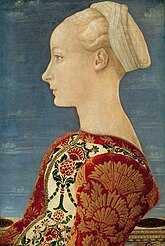 Domenico Veneziano, Portrait of a Lady.