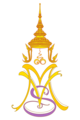 Monogram ganda Raja Vajiralongkorn dan Ibu Suthida (2016 - 2019)