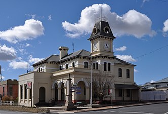 Post office at Tenterfield, NSW.