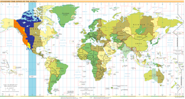 Localizzazione del fuso UTC-7