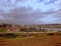 Vista da cidade da Coruña desde a torre de Hércules