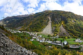 Brusio mit dem bekannten Kreisviadukt