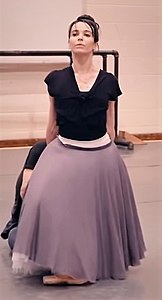 Diana Vishneva ariketak egiten, 2017