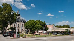 Downtown Glen Rose in 2019