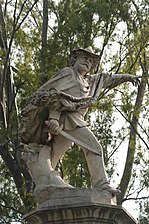 Argentina, Rosario: monumento in plaza Italia, nel Parco Independencia. Realizzato in marmo di Carrara dall'italiano Alessandro Biggi nel 1885