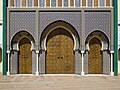 * Nomination: Gates of Royal Palace, Fez --PetarM 18:24, 15 October 2024 (UTC) * Review I'm afraid some parts of the picture (especially the two upper corners) are out of focus and thus not really sharp. --Benjism89 21:22, 15 October 2024 (UTC)