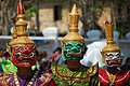 Image 10Lao actors wearing Khon Masks (from Culture of Laos)