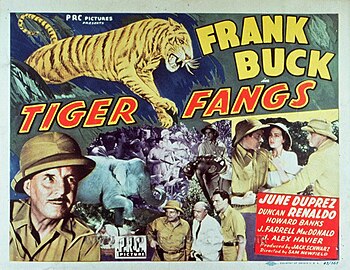 Tiger Fangs (1943) marketing material