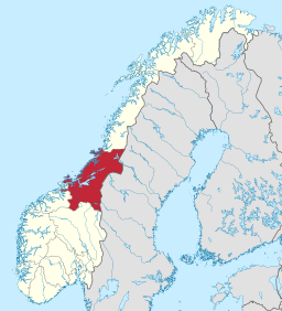 Trøndelag fylke i Norge